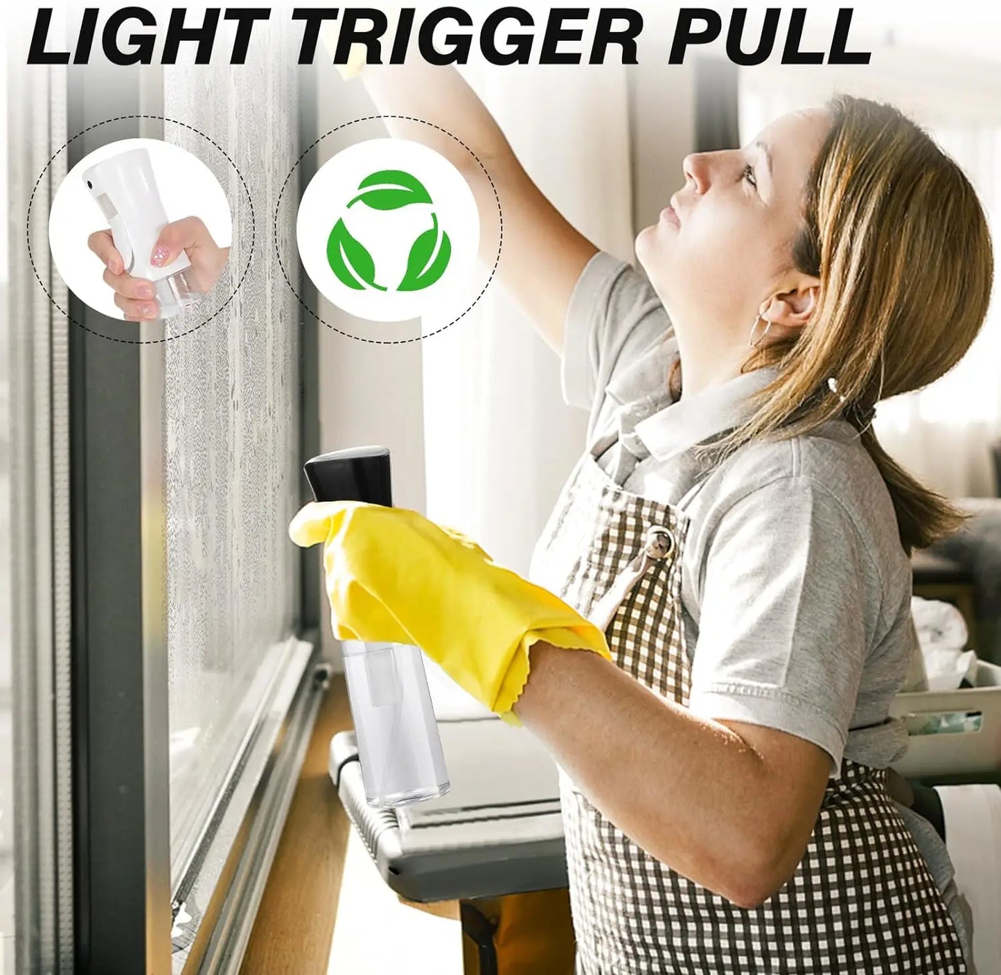 200/300/500ml Refillable Oil Spray Bottle – Olive Oil Sprayer for Cooking, BBQ, Air Fryer & Salad