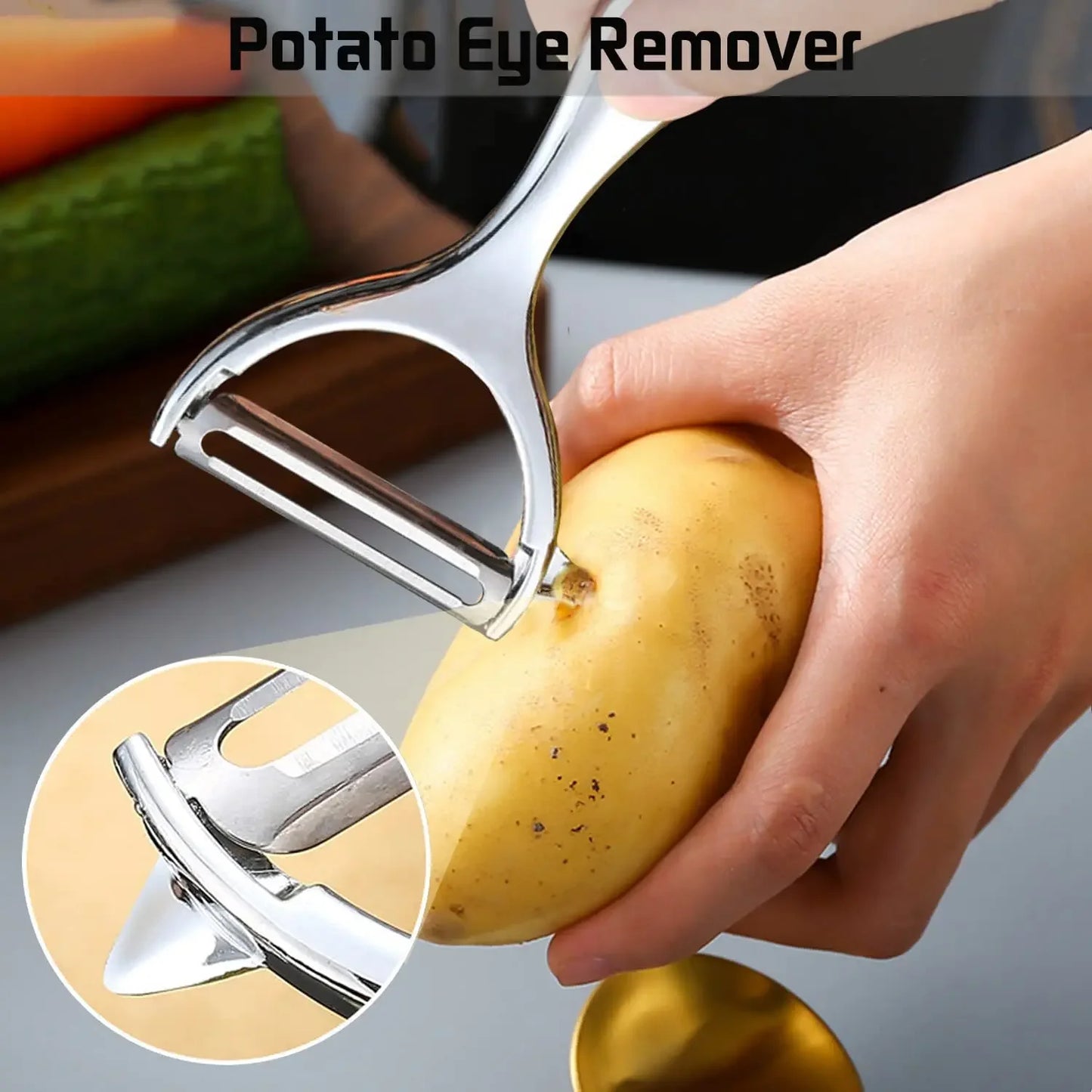 Stainless Steel Vegetable Peeler Potato Peeler Multifunctional Carro
