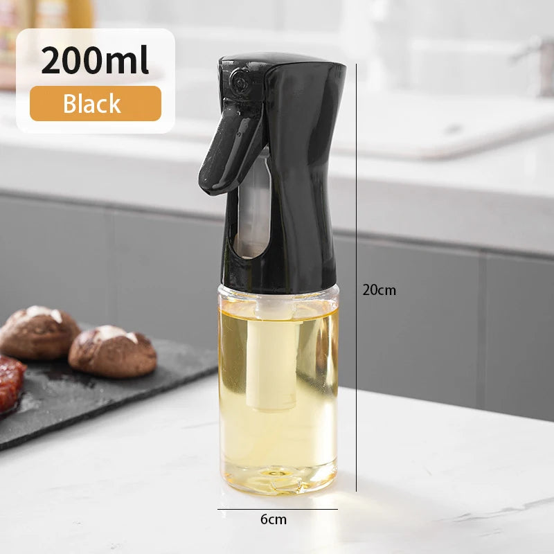 200/300/500ml Refillable Oil Spray Bottle – Olive Oil Sprayer for Cooking, BBQ, Air Fryer & Salad